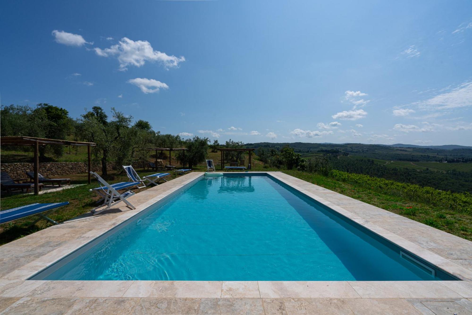 Casa Alta Apartment Greve in Chianti Bagian luar foto