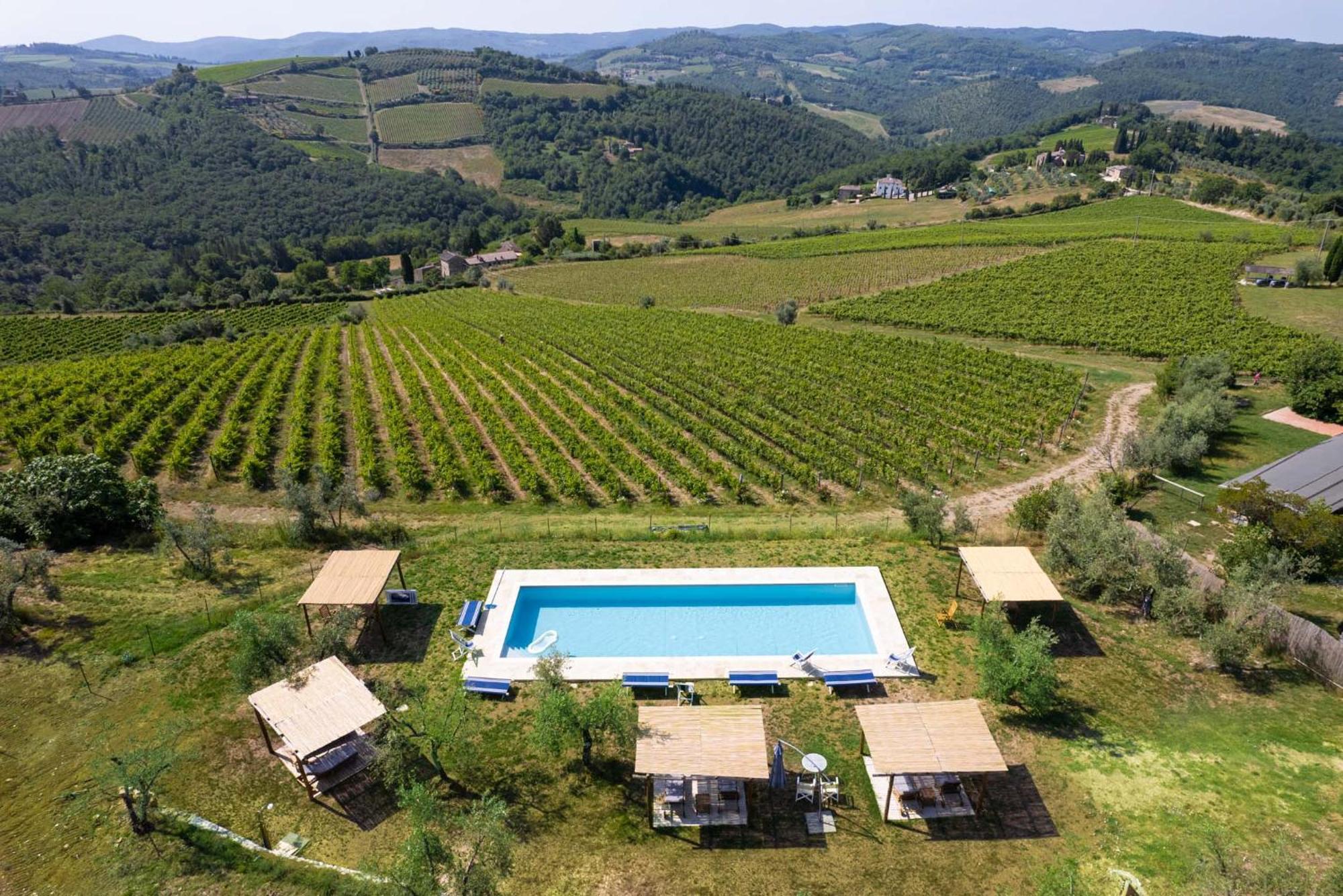 Casa Alta Apartment Greve in Chianti Bagian luar foto