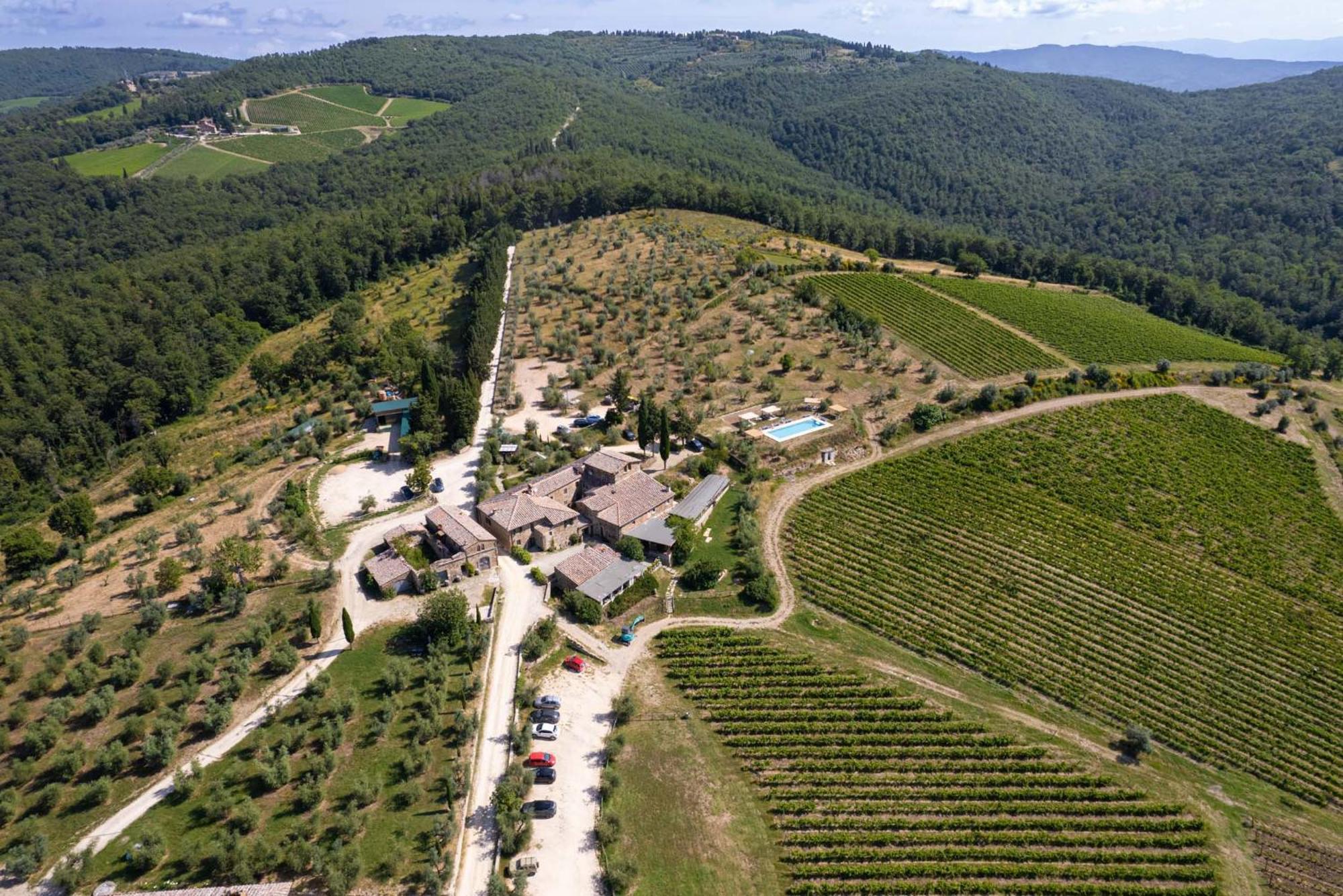 Casa Alta Apartment Greve in Chianti Bagian luar foto